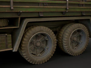 ww2 german krupp l3h163 truck 3D Model