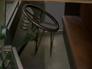 ww2 german krupp l3h163 truck Modèle 3D