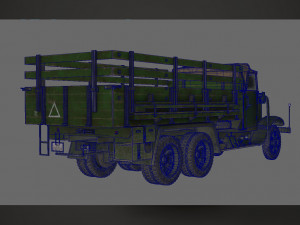 ww2 german krupp l3h163 truck Modèle 3D
