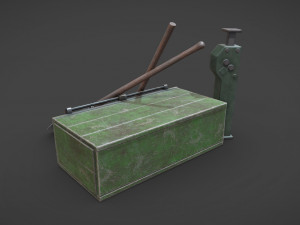 ww2 german army tools Modello 3D