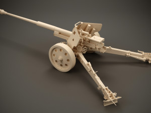 88 mm pak 4341 Model 3D