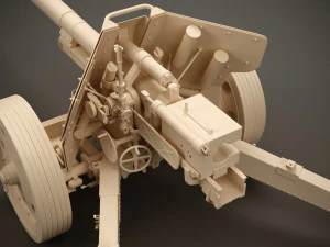 88 mm pak 4341 3D Model
