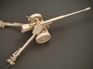 88 mm pak 4341 3D Model
