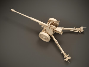 88 mm pak 4341 Model 3D