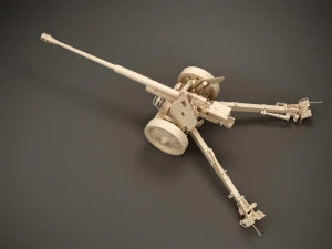 88 mm pak 4341 3D Model