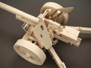 88 mm pak 4341 3D Model