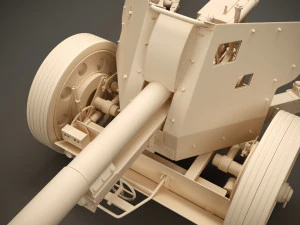 88 mm pak 4341 3D Model
