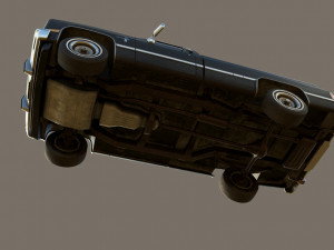 chevrolet c10 1982 black Modelo 3D