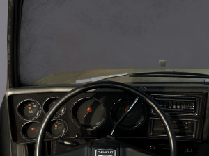 chevrolet c10 1982 grey 3D Model