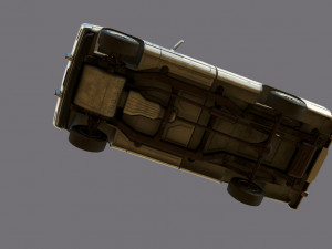 chevrolet c10 1982 white 3D Model