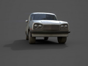 generic pickup beige Modelo 3D