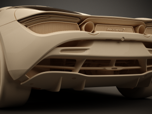 mclaren 720s 2017 Modèle 3D