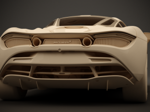 mclaren 720s 2017 Modèle 3D