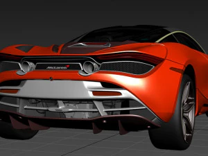 mclaren 720s 2017 3D Model