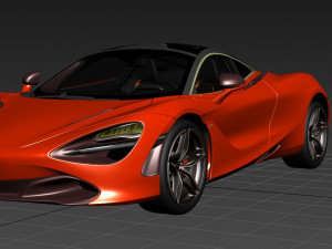 mclaren 720s 2017 Modèle 3D