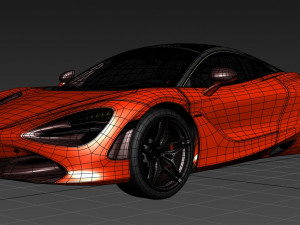 mclaren 720s 2017 Modèle 3D