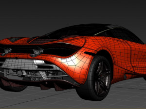 mclaren 720s 2017 Modèle 3D