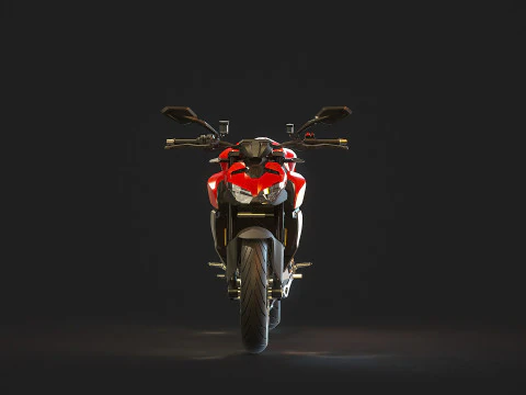 Base model Ducati Streetfighter V2 2025 3D Model