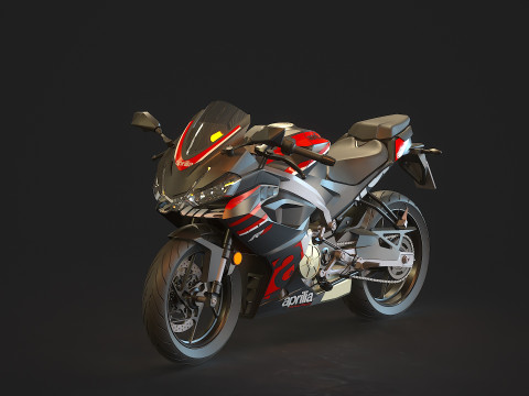 Aprilia RS 457 2024 3D Model