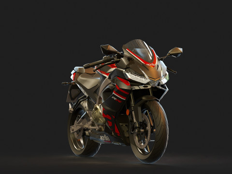 Aprilia RS 457 2024 Modèle 3D