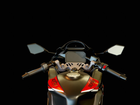 Aprilia RS 457 2024 Modèle 3D