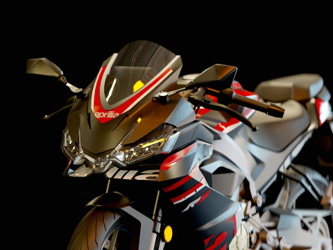 Aprilia RS 457 2024 Modèle 3D