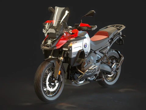 Base model BMW R1300G Adventure 2025 Model 3D