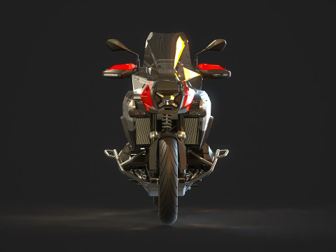 Base model BMW R1300G Adventure 2025 3D Model