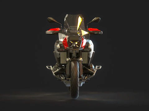 Base model BMW R1300G Adventure 2025 3D Model
