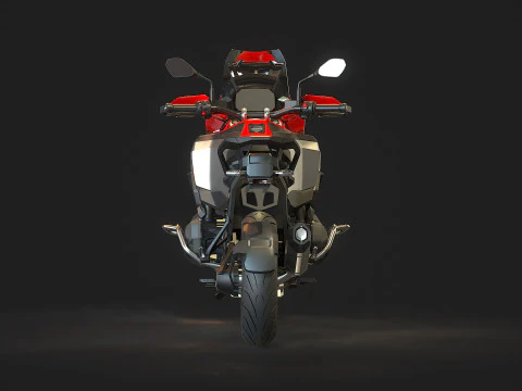 Base model BMW R1300G Adventure 2025 3D Model