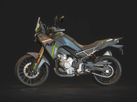 Base model CF Moto 450 2024 3D Model