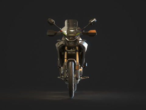Base model CF Moto 450 2024 3D 模型