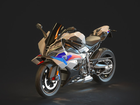 Base model BMW S-1000-R-R 2025 3D-Modell