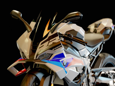 Base model BMW S-1000-R-R 2025 3D Модель