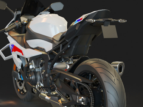 Base model BMW S-1000-R-R 2025 3D Модель
