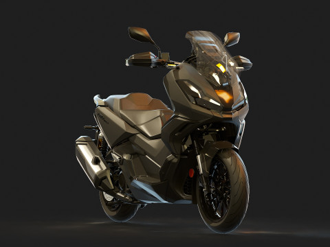 Base model Honda ADV 350 2025 3D Model