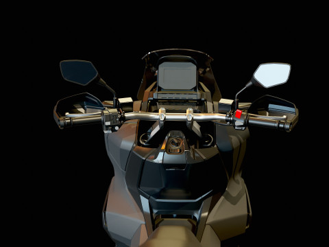 Base model Honda ADV 350 2025 3D Model