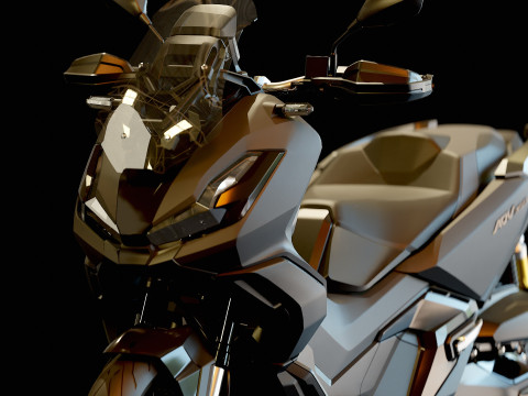Base model Honda ADV 350 2025 3D Model