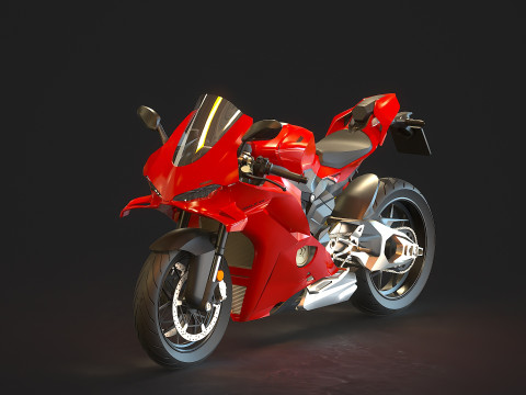 Base model Ducati Panigale 2025 3Dモデル