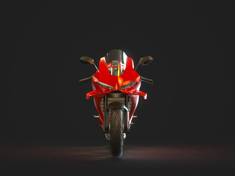 Base model Ducati Panigale 2025 Modelo 3D
