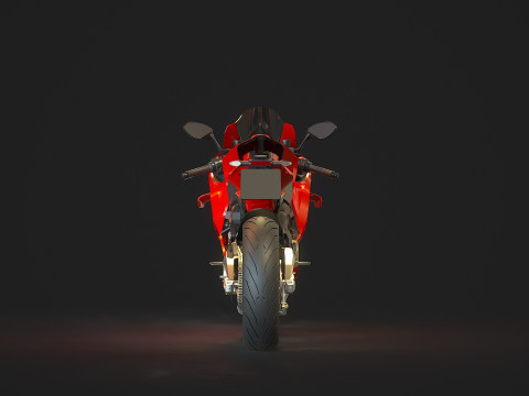 Base model Ducati Panigale 2025 Modelo 3D