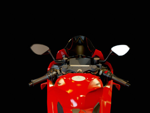 Base model Ducati Panigale 2025 Modelo 3D