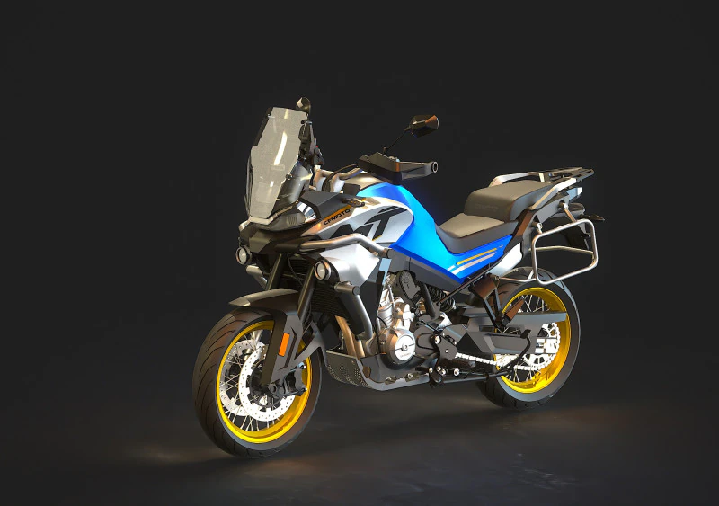 Base model MOTO 800 MT 2024 3D Model .c4d .max .obj .3ds .fbx .stl .blend 
