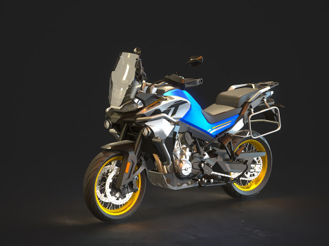 Base model MOTO 800 MT 2024 3D Model