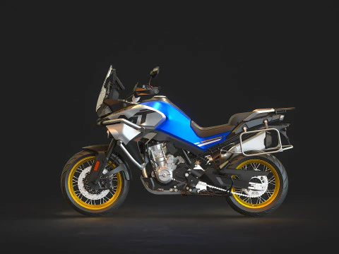 Base model MOTO 800 MT 2024 3D Model