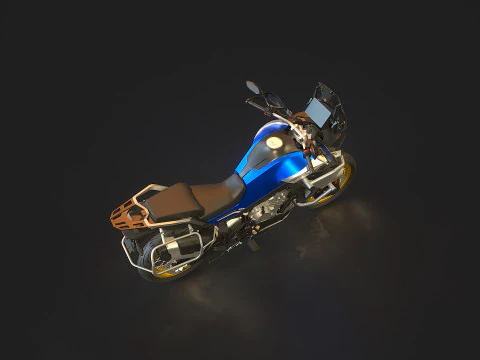 Base model MOTO 800 MT 2024 3D Model