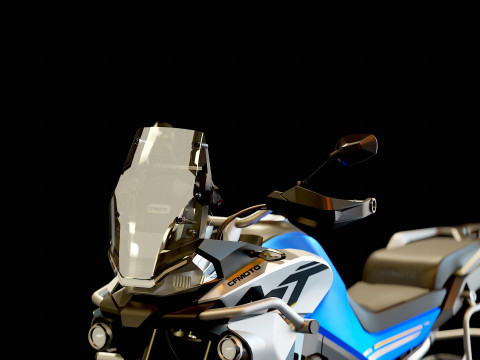 Base model MOTO 800 MT 2024 Modello 3D