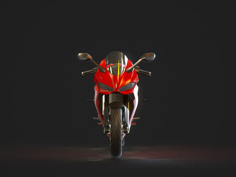 Base model Ducati Panigale V2 2025 3D Модель