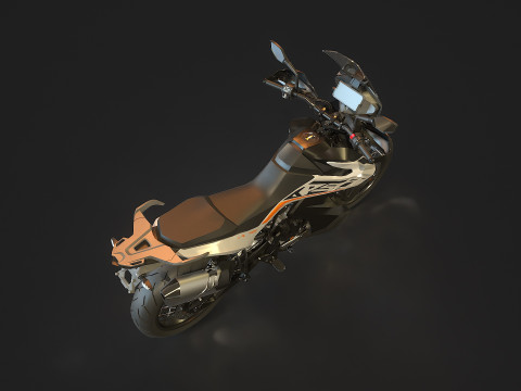 Base model KTM 790 Adventure 2019 3D Модель