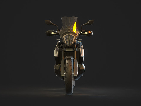Base model KTM 790 Adventure 2019 3D Модель